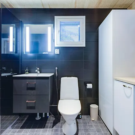 Karhukoto Center 3,5 Km Incl Wifi, Ac, Fireplace, Sauna